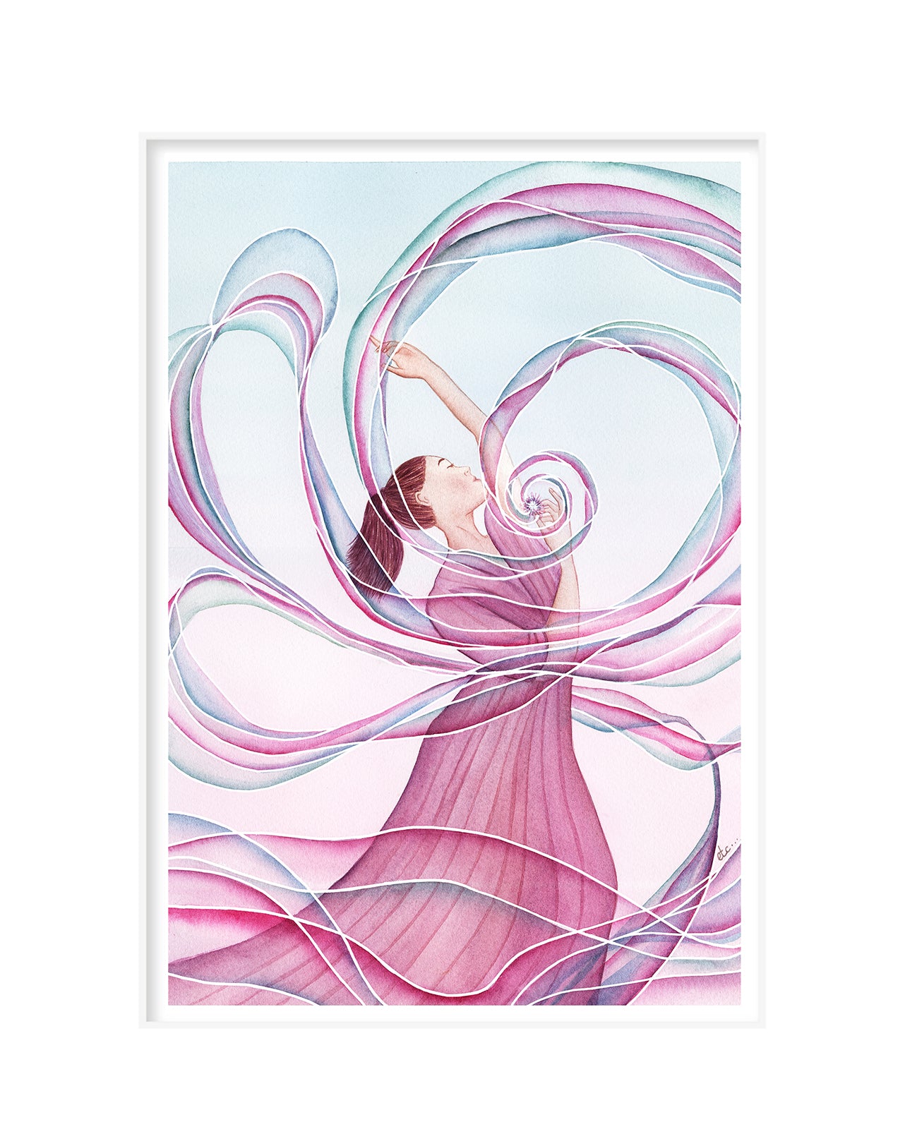 Fille de l'air - Oeuvre Originale